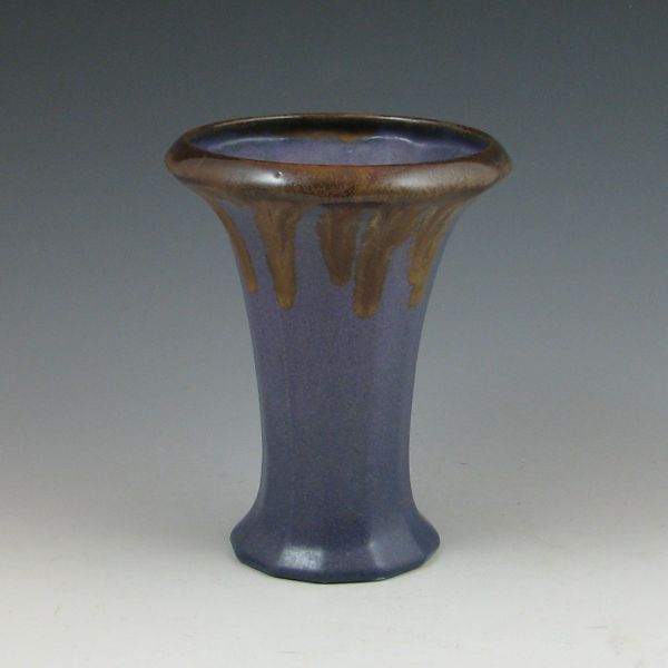 Erphila vase with brown over purple 143de2