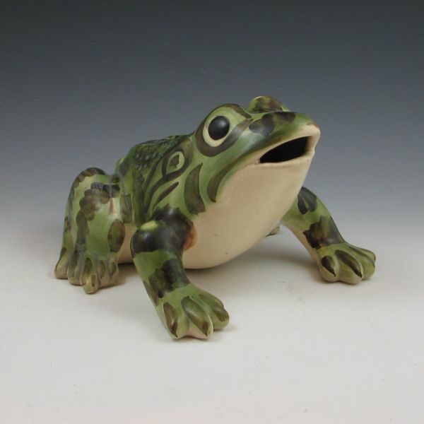 Brush frog ornament. Unmarked.