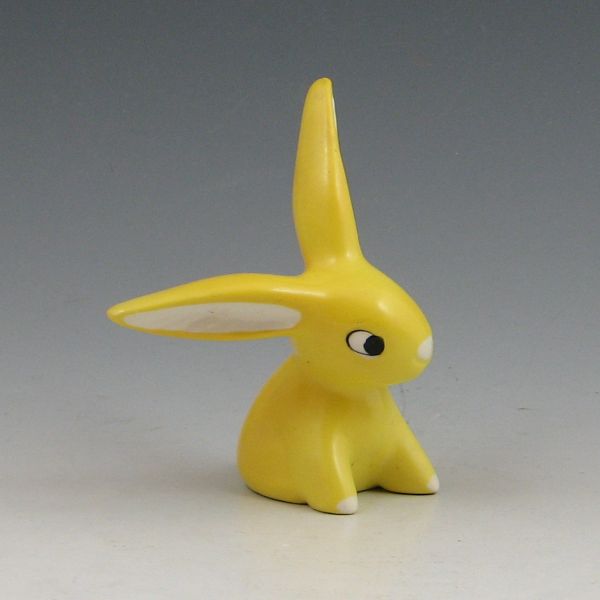 Goebel bright yellow rabbit figurine  1441c9