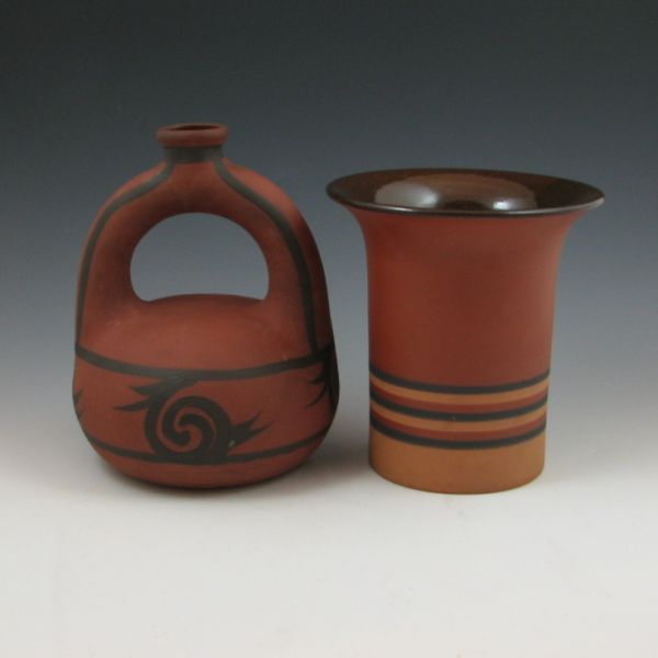 Clifton Indian Ware two-sided jug