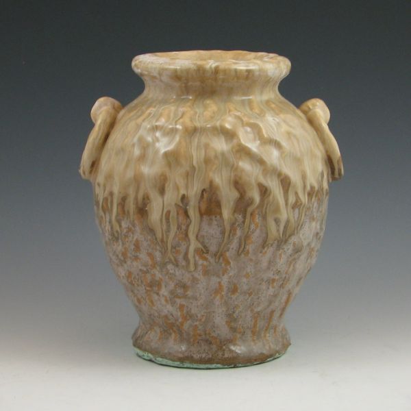 Art pottery vase with nice glaze