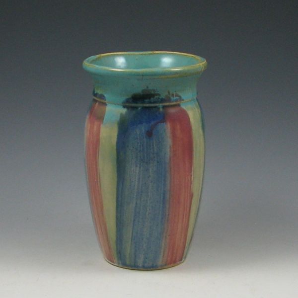 Hull early stoneware vase. Marked 32