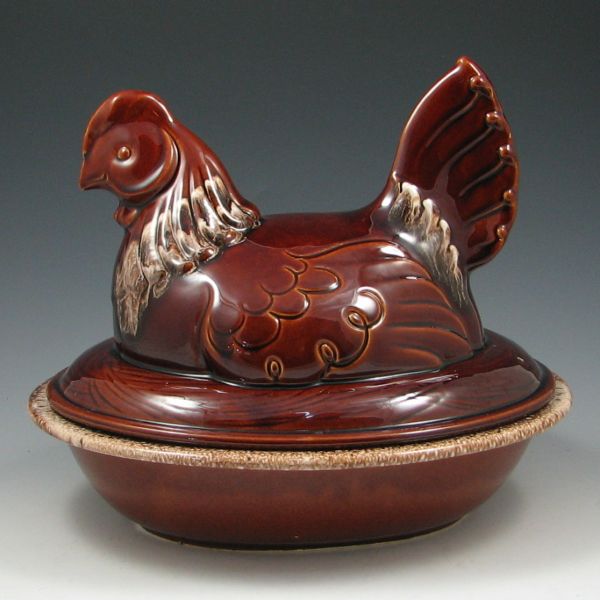 Hull Mirror Brown Chicken Covered