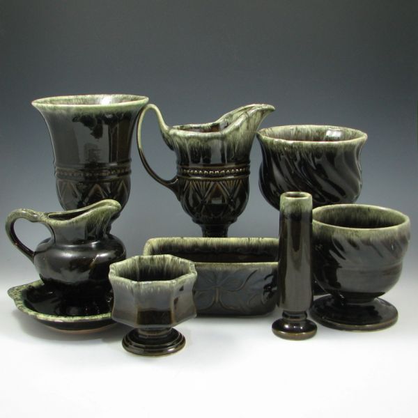 Nine (9) Hull Vases and Planters