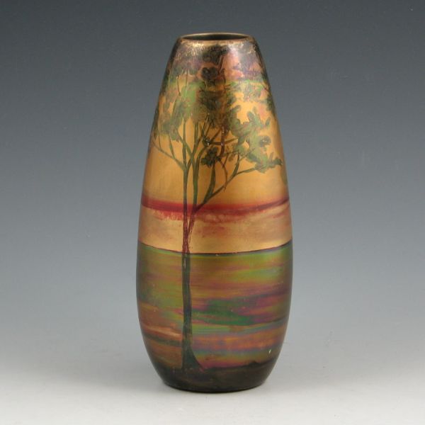 Weller LaSa vase with scenic lakeside 144453