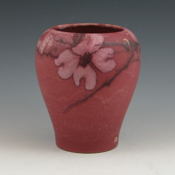 Rare Weller vase a variant of a red