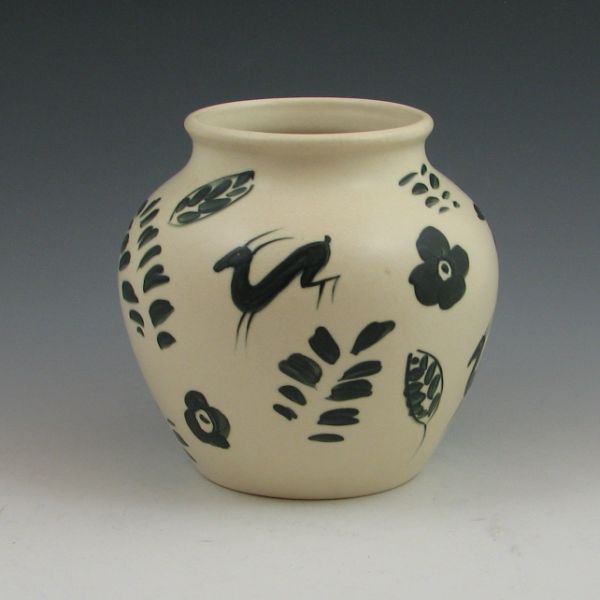 Weller Cretone vase in white with 14448f