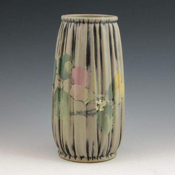 Weller Louella vase with floral decoration.