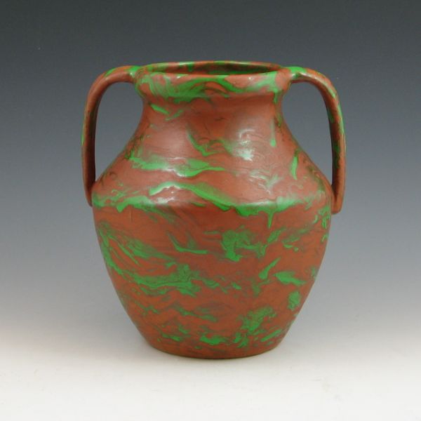 Weller Greora handled vase Unmarked  1444b0
