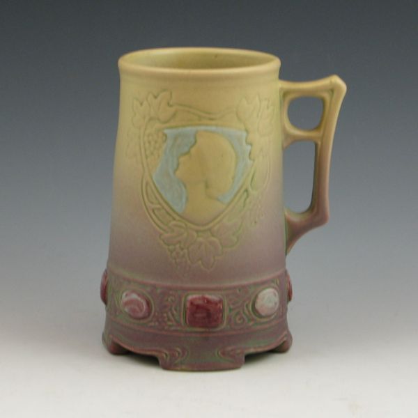 Weller Cameo Jewel mug with woman s 1444b6