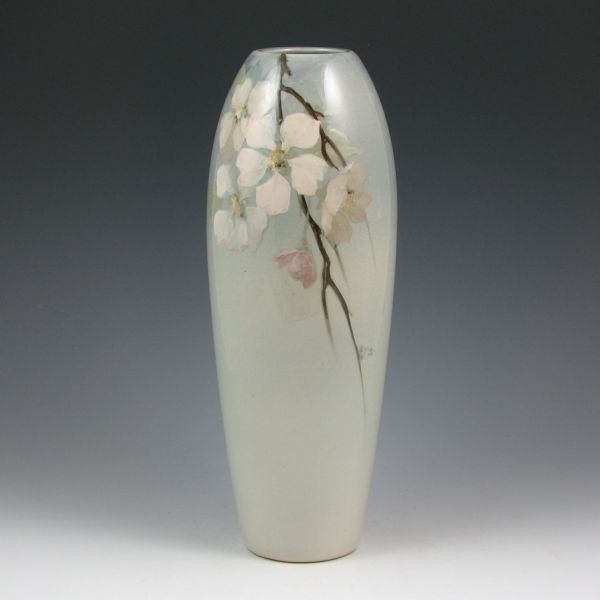 Weller Eocean vase with fine floral 1444d2