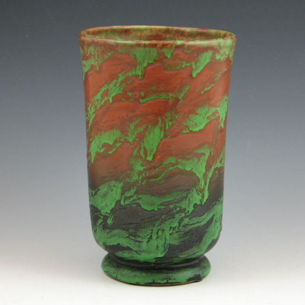 Weller Greora vase with excellent glaze.