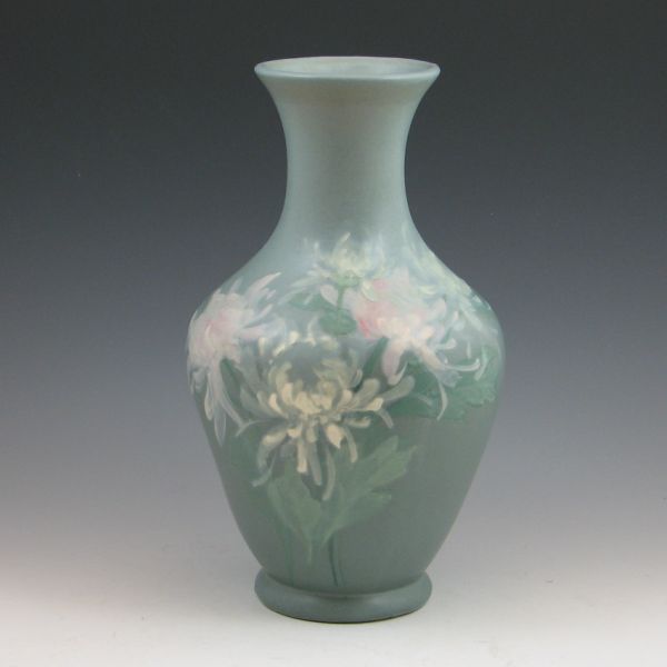 Weller Hudson floral vase. Signed