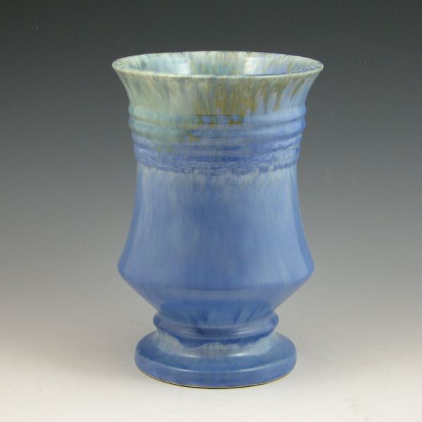 Roseville Tourmaline 613-8 vase. Marked