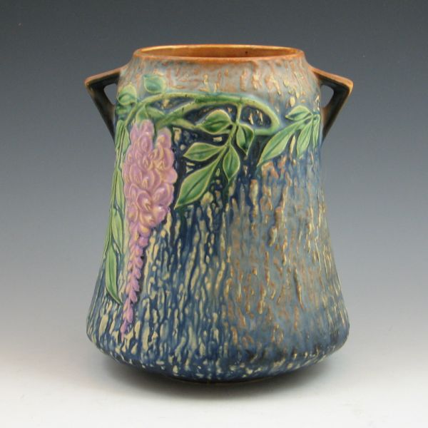 Roseville Wisteria 633 8 vase 1444f5