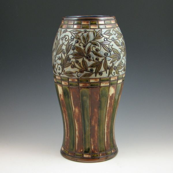 Large Royal Doulton Lambeth vase 1445b5