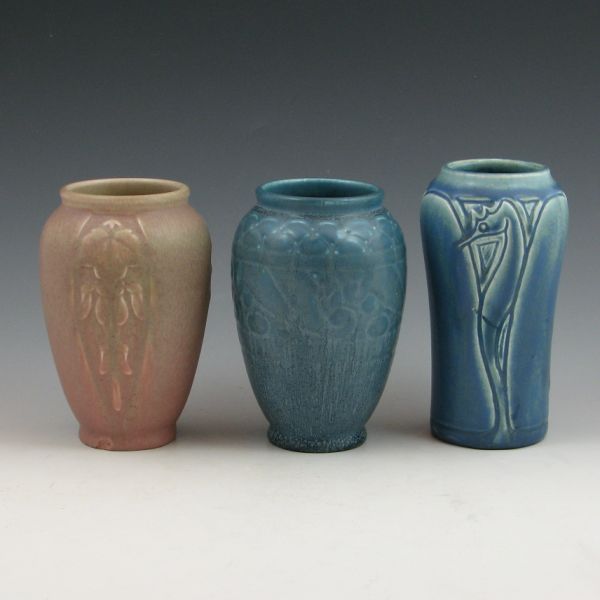 Three Rookwood vases all in Arts 14461d