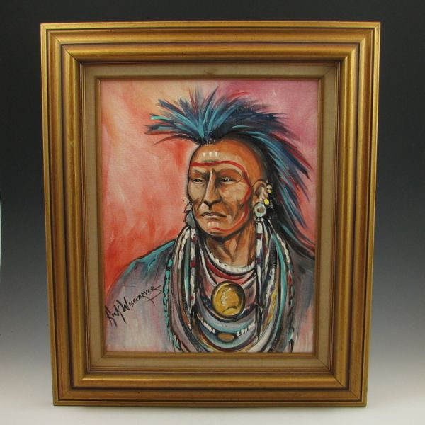 Very colorful Rick Wisecarver oil 144617