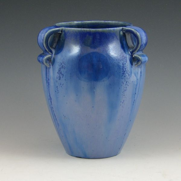 Fulper vase with three handles