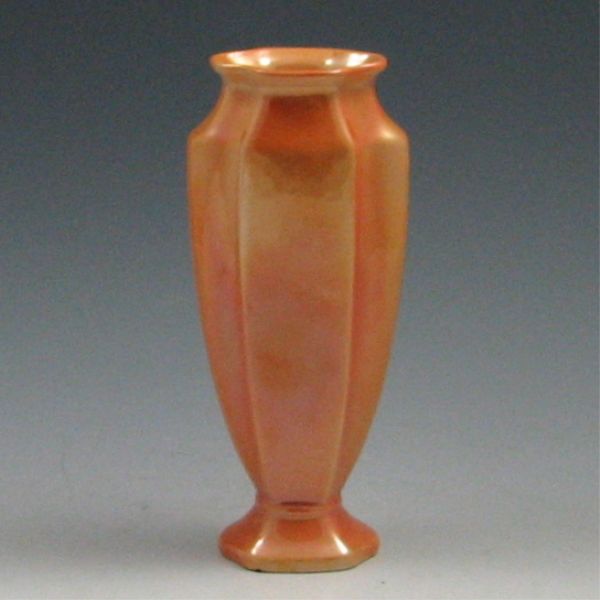 Cowan Fluted Vase marked with Cowan 14496e