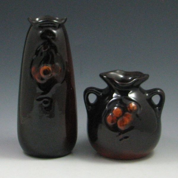 Weller Floretta Vase and Handled Vase