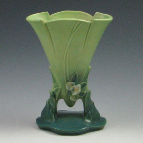 Roseville Mock Orange Vase green