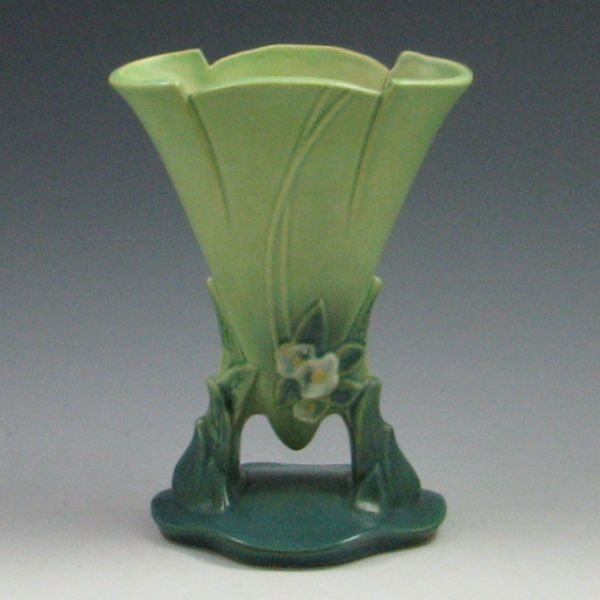 Roseville Mock Orange Vase green marked