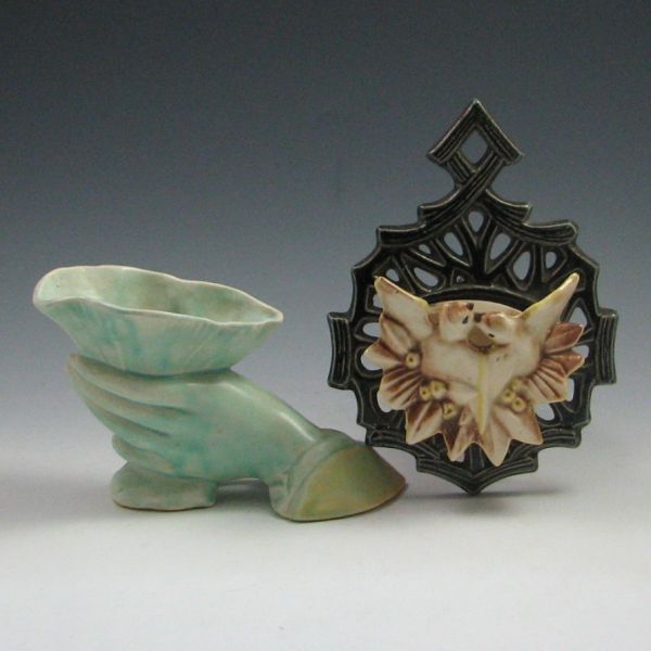 McCoy Hand Planter and Love Bird