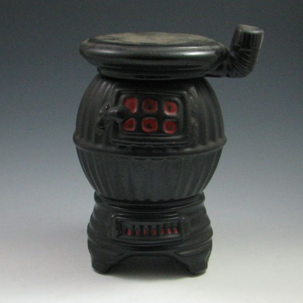 Pot Belly Stove Cookie Jar unmarked 1449dd