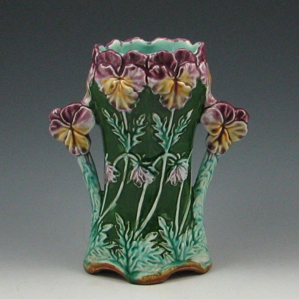 Frie Onnaing Majolica Vase marked