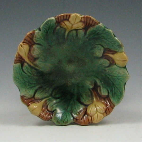 Majolica Etruscan Dish marked with