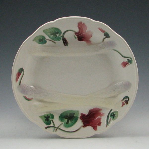 Majolica Asparagus Dish unmarked