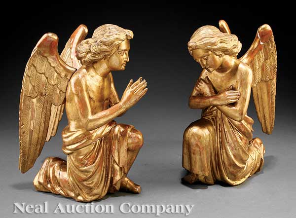 A Pair of Italian Carved and Giltwood 14255a