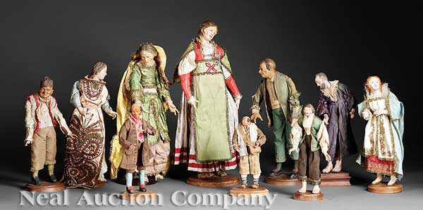 A Group of Ten Antique Continental 142589