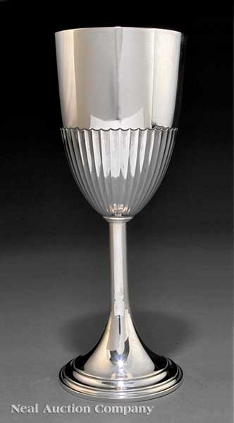 A German .800 Silver Goblet c.