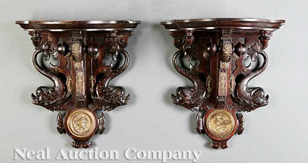 A Pair of Aesthetic Bronze Mounted 1425c0