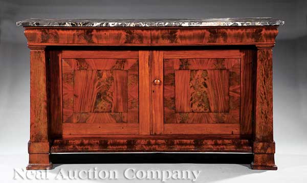 A Large American Classical Cabinet