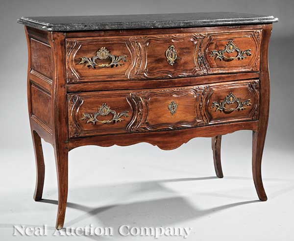 A French Provincial Carved Walnut 142632