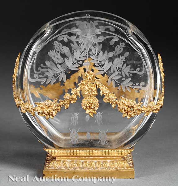 An Antique French Ormolu-Mounted