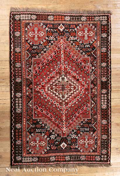 A Persian Serapi Carpet red and 14267a