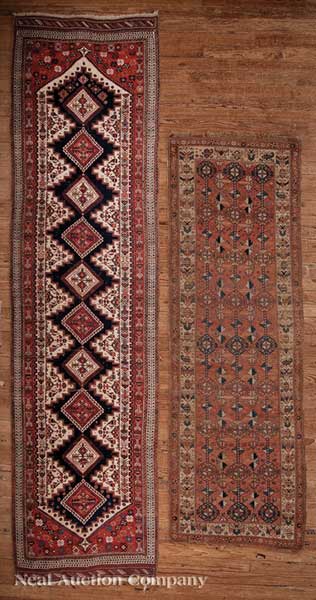 Two Semi-Antique Persian Runners