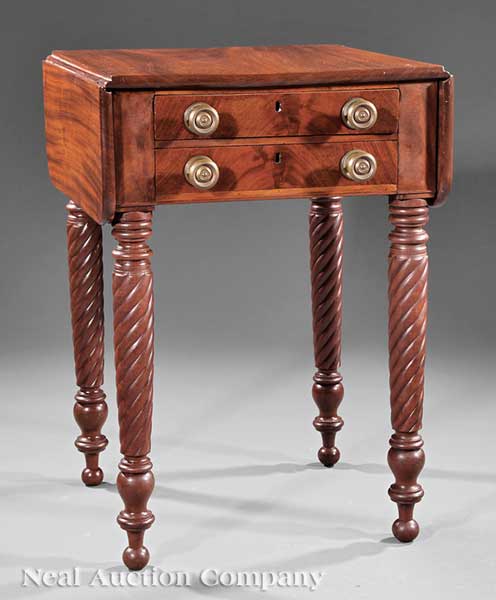 An American Classical Carved Mahogany 14269f