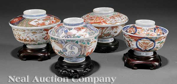 A Group of Four Japanese Imari 1426b0