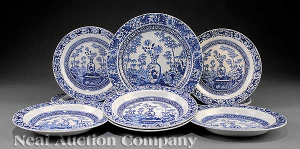 A Wedgwood Blue and White Transferware 1426e3