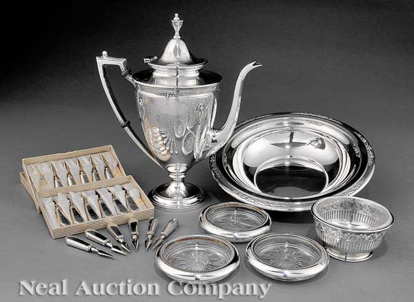 A Group of American Sterling Silver 1426ee