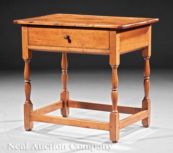 An Antique American Pine and Maple