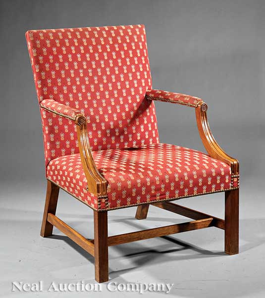 A George III Style Library Armchair 142720