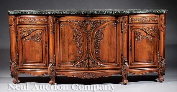 A Large French Carved Fruitwood 14272b