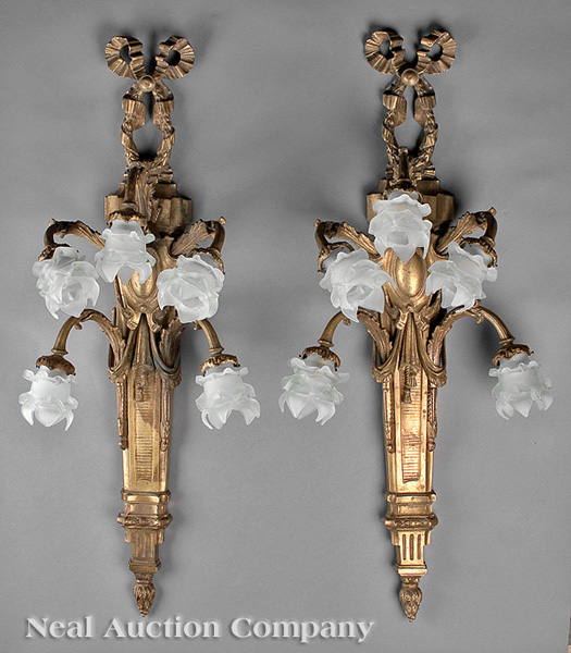 A Pair of Louis XVI Style Gilt 14272f