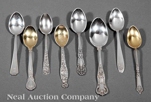 A Group of Sterling Silver Demitasse 14274f